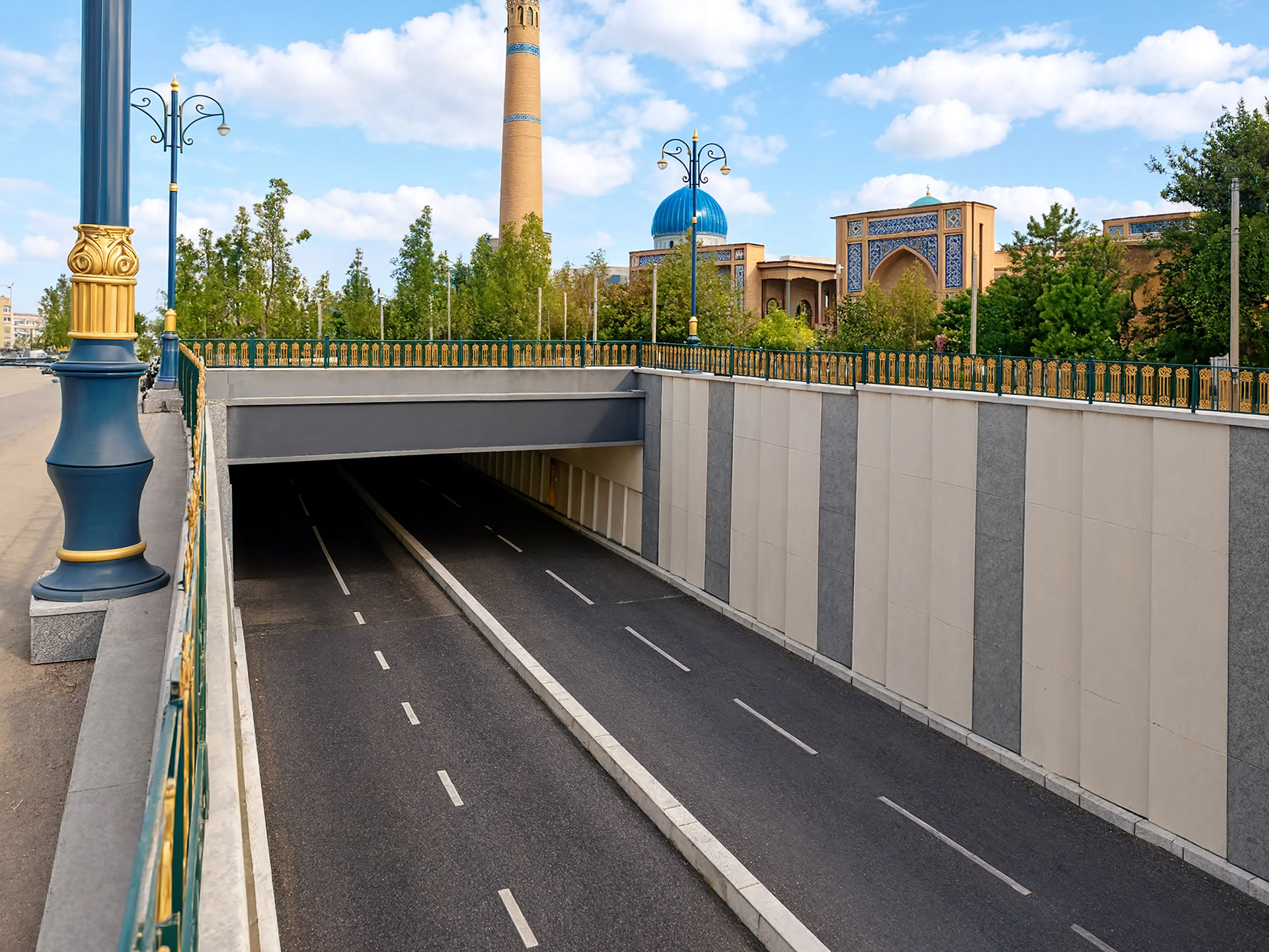 Qorasaroy Tunnel 2